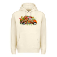 Sandshell christmas gingerbread truck Premium Hoodie - Zillion Design Studio