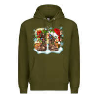 Army Green army christmas Premium Hoodie - Zillion Design Studio