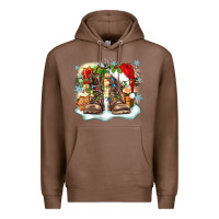 Chestnut army christmas Premium Hoodie - Zillion Design Studio