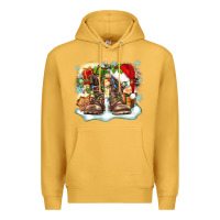 Mustard army christmas Premium Hoodie - Zillion Design Studio