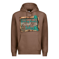 Chestnut feeling kinda idgafish today Premium Hoodie - texasbilliewilder