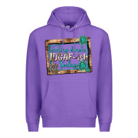 Purple feeling kinda idgafish today Premium Hoodie - texasbilliewilder