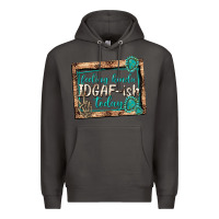 Smoke feeling kinda idgafish today Premium Hoodie - texasbilliewilder