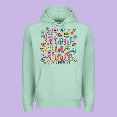 Premium Hoodie grow in grace