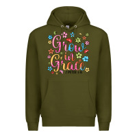 Army Green grow in grace Premium Hoodie - texasbilliewilder