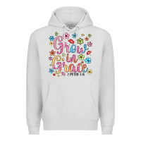 Dove Grey grow in grace Premium Hoodie - texasbilliewilder