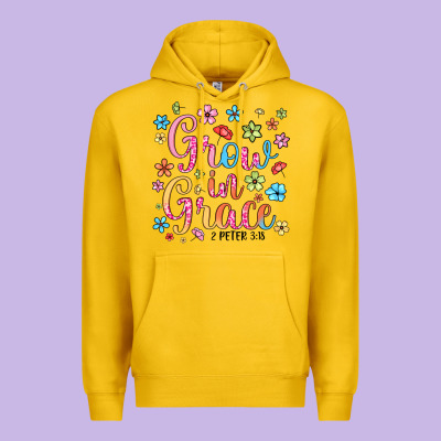 Premium Hoodie grow in grace