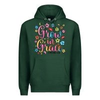 Sports Green grow in grace Premium Hoodie - texasbilliewilder