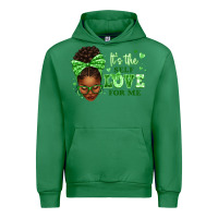 Emerald sorority colors green its the self love for me afr Urban Hoodie - texasbilliewilder
