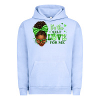Pigment Grape Ice sorority colors green its the self love for me afr Urban Hoodie - texasbilliewilder