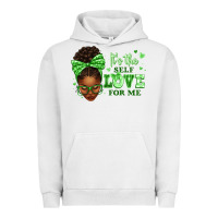 Pigment Lunar Rock sorority colors green its the self love for me afr Urban Hoodie - texasbilliewilder