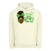 Pigment Pistachio sorority colors green its the self love for me afr Urban Hoodie - texasbilliewilder