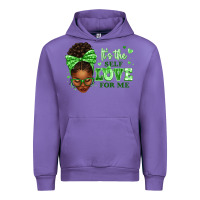 Tulip sorority colors green its the self love for me afr Urban Hoodie - texasbilliewilder