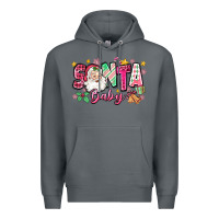 Rock pink santa baby christmas Premium Hoodie - Zillion Design Studio