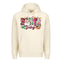 Tofu pink santa baby christmas Premium Hoodie - Zillion Design Studio
