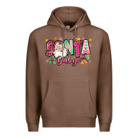 Chestnut pink santa baby christmas Premium Hoodie - Zillion Design Studio