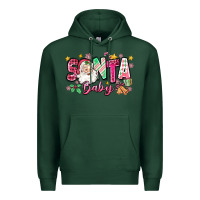 Sports Green pink santa baby christmas Premium Hoodie - Zillion Design Studio
