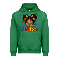 Emerald autism afro girl Urban Hoodie - texasbilliewilder