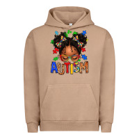 Pigment Burro autism afro girl Urban Hoodie - texasbilliewilder