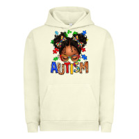 Pigment Pistachio autism afro girl Urban Hoodie - texasbilliewilder