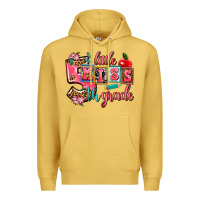 Antique Gold little miss 5 th grade Premium Hoodie - AdoDesignShop
