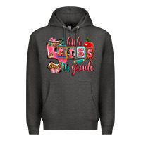 Charcoal Heather little miss 5 th grade Premium Hoodie - AdoDesignShop