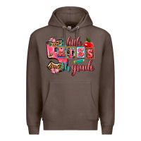 Coffee little miss 5 th grade Premium Hoodie - AdoDesignShop