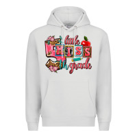 Dove Grey little miss 5 th grade Premium Hoodie - AdoDesignShop