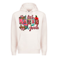 Pale Pink little miss 5 th grade Premium Hoodie - AdoDesignShop