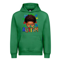 Emerald autism afro kid Urban Hoodie - texasbilliewilder