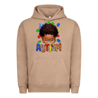 Pigment Burro autism afro kid Urban Hoodie - texasbilliewilder