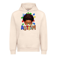 Sandshell autism afro kid Urban Hoodie - texasbilliewilder