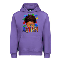 Autism Afro Kid Urban Hoodie | Teevron