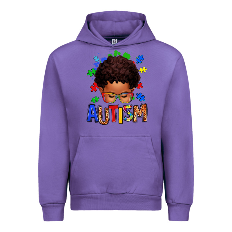 Autism Afro Kid Urban Hoodie by texasbilliewilder | Teevron