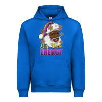 Cobalt big nick energy purple and gold afro santa Urban Hoodie - RanaPortraitStore