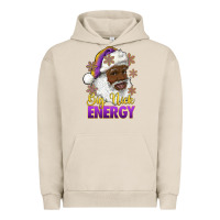 Pigment French Oak big nick energy purple and gold afro santa Urban Hoodie - RanaPortraitStore