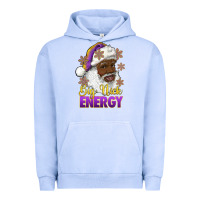 Pigment Grape Ice big nick energy purple and gold afro santa Urban Hoodie - RanaPortraitStore