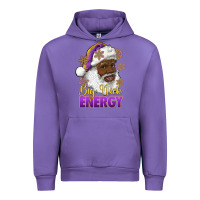Tulip big nick energy purple and gold afro santa Urban Hoodie - RanaPortraitStore