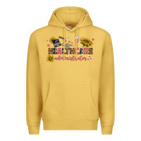 Antique Gold healthcare administrator Premium Hoodie - texasbilliewilder