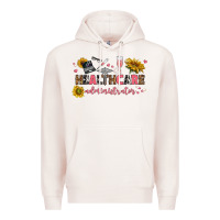Pale Pink healthcare administrator Premium Hoodie - texasbilliewilder