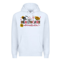 White healthcare administrator Premium Hoodie - texasbilliewilder
