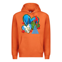 Carrot guatemala hearts Premium Hoodie - texasbilliewilder
