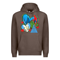 Coffee guatemala hearts Premium Hoodie - texasbilliewilder