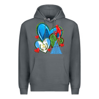 Rock guatemala hearts Premium Hoodie - texasbilliewilder
