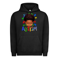 Pigment Black autism afro kid full face Urban Hoodie - texasbilliewilder