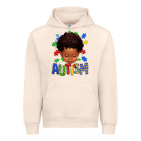 Sandshell autism afro kid full face Urban Hoodie - texasbilliewilder