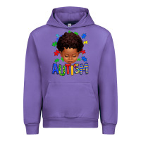 Tulip autism afro kid full face Urban Hoodie - texasbilliewilder