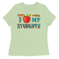 Matcha i love my students with pen and Ladies Tee - Artiststas