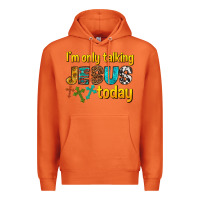 Carrot im only talking jesus today Premium Hoodie - texasbilliewilder