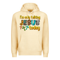 Pina Colada im only talking jesus today Premium Hoodie - texasbilliewilder